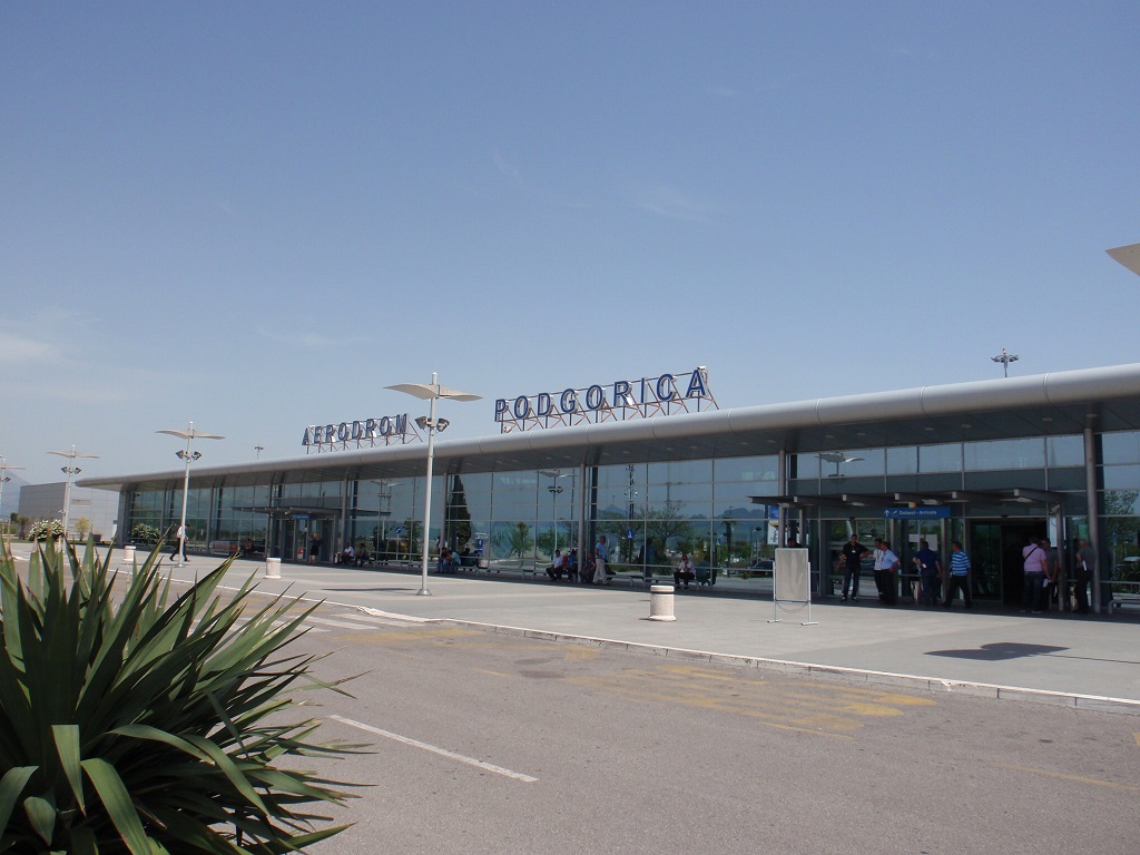 Aerostazione dell'aeroporto di Podgorica