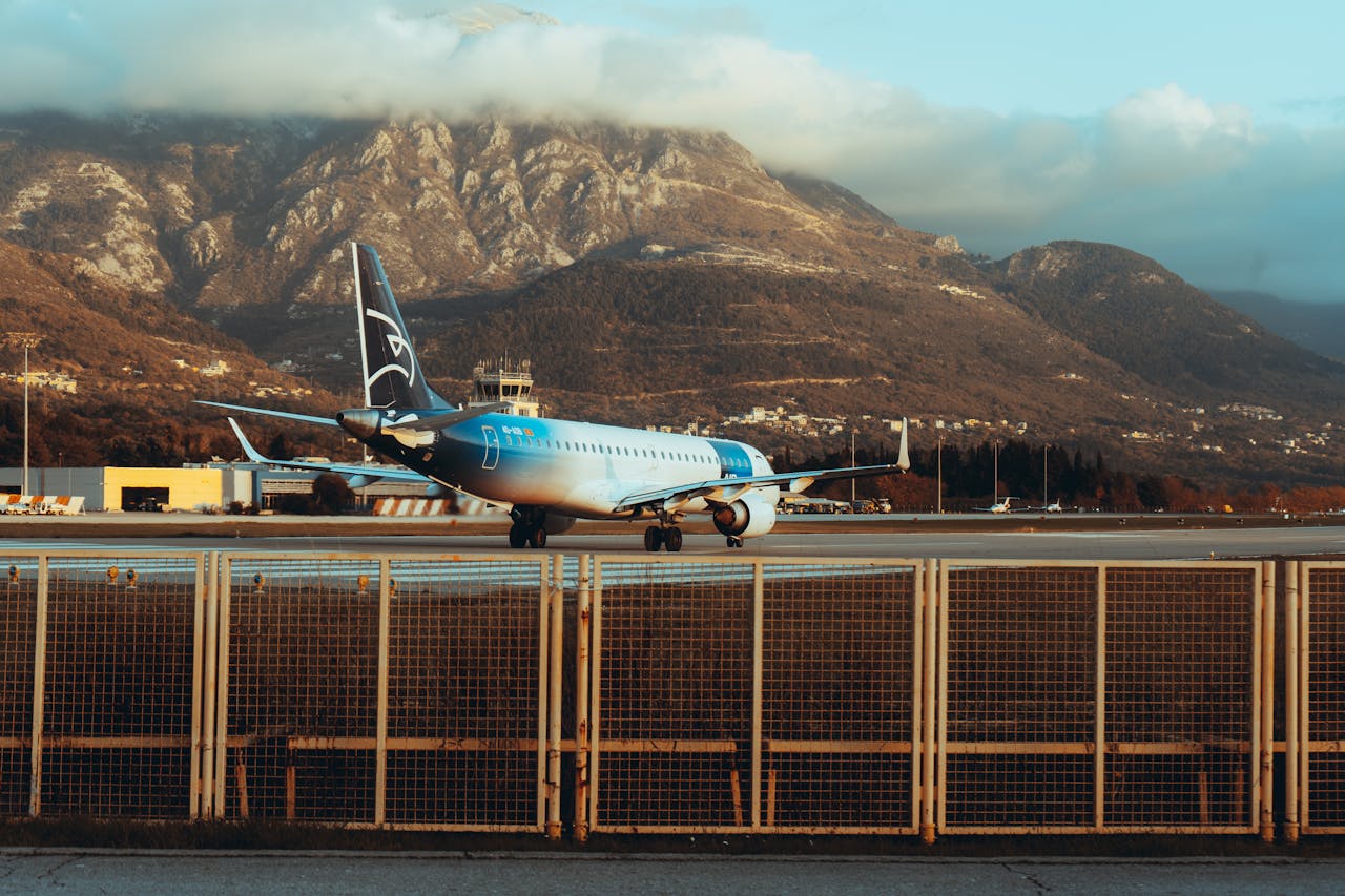 Tivat Airport terminal building
